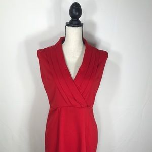 Calvin Klein Red Dress Size 6